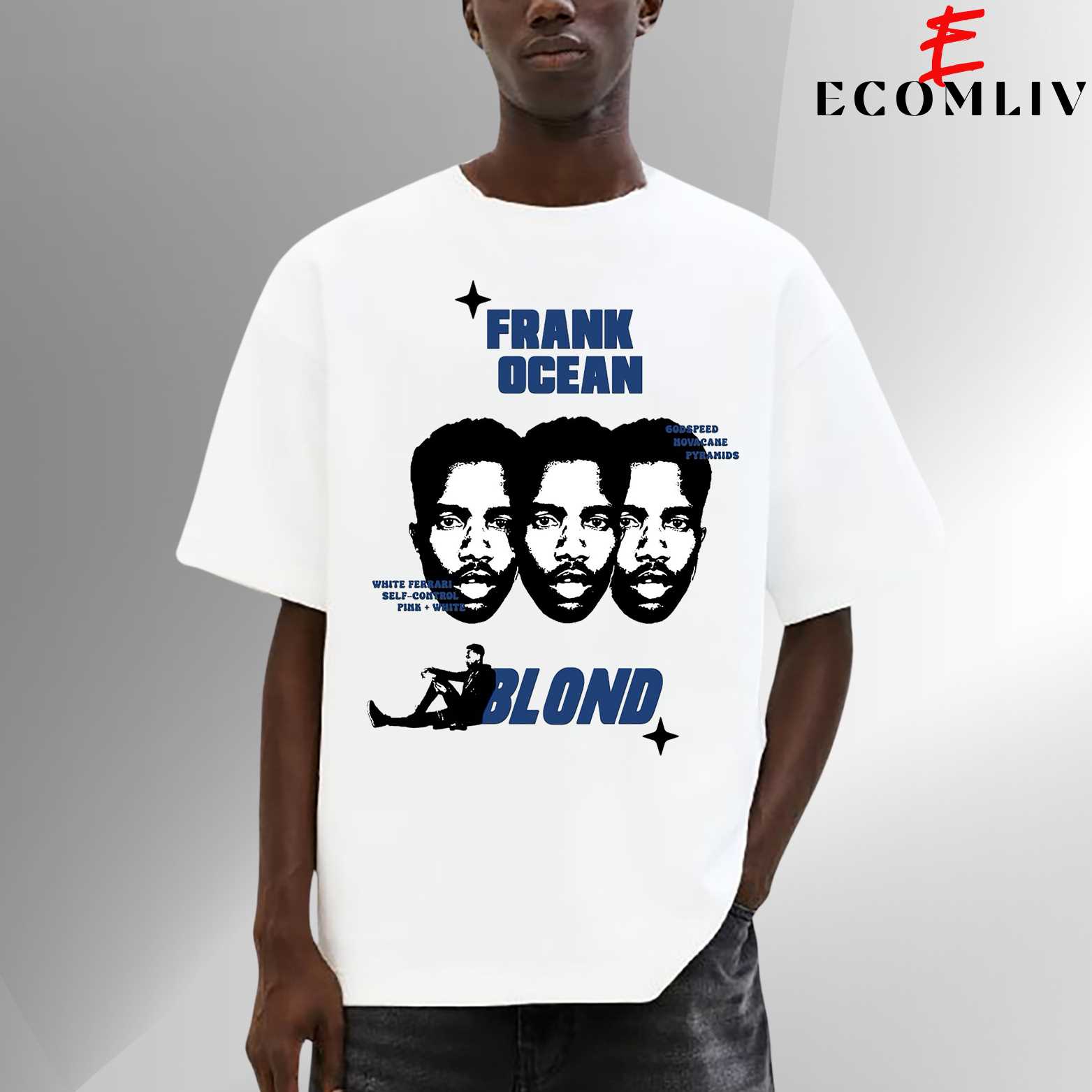 Blonde Concept T-Shirt, Music Unisex Streetwear
